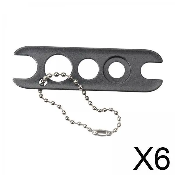 Lash Glue Ring Universal Opener Stainless Steel Eyelash Bottle Plug Remover Compact Chain Tool for Extension Work