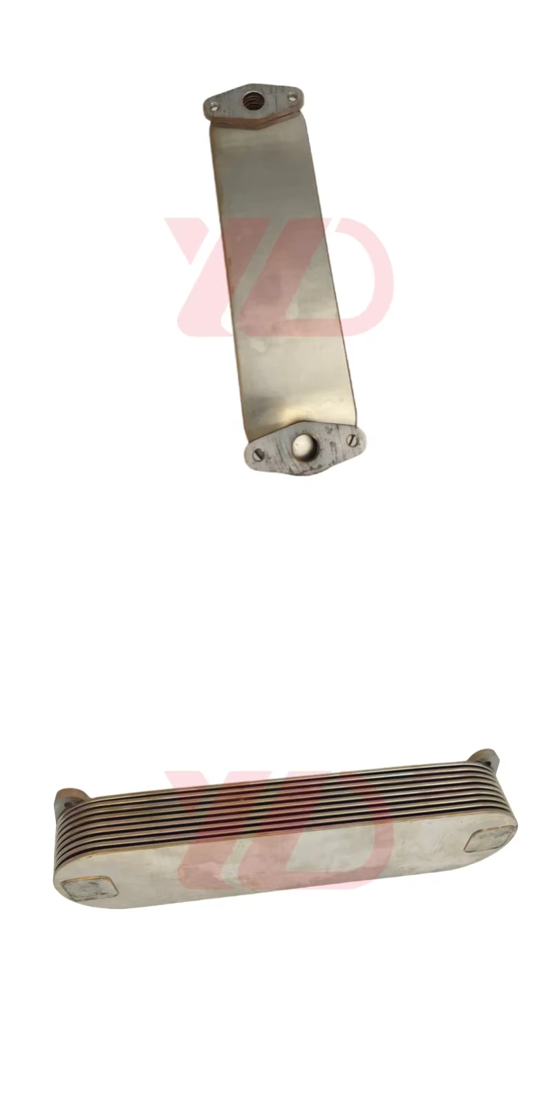 Ori ginal for Cum mins QSK23 Oil Cooler Core 4096005 Hot Selling New Die sel Engine Parts with Cooling System in Ori ginal Color