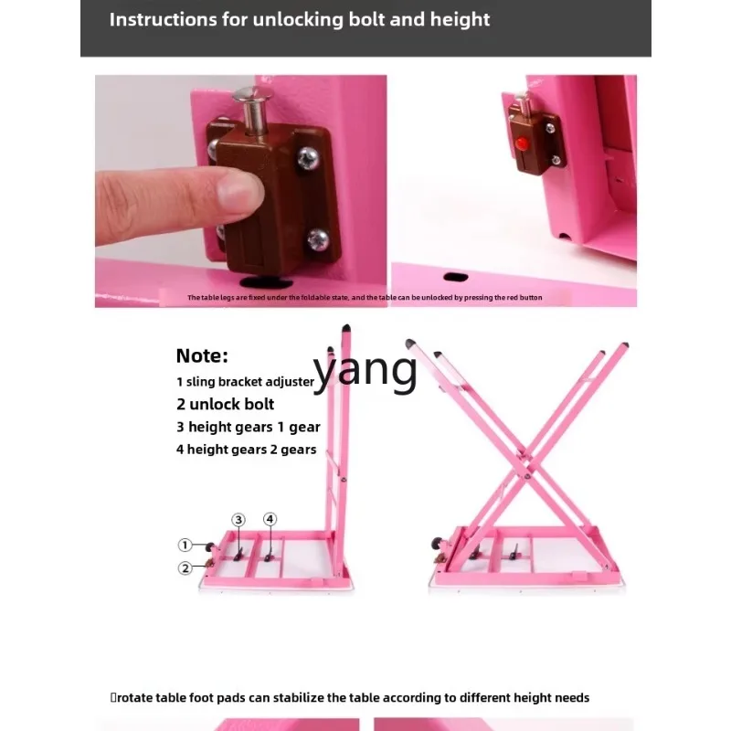 LH folding beauty table dog cat beauty portable non-slip small shearing boom