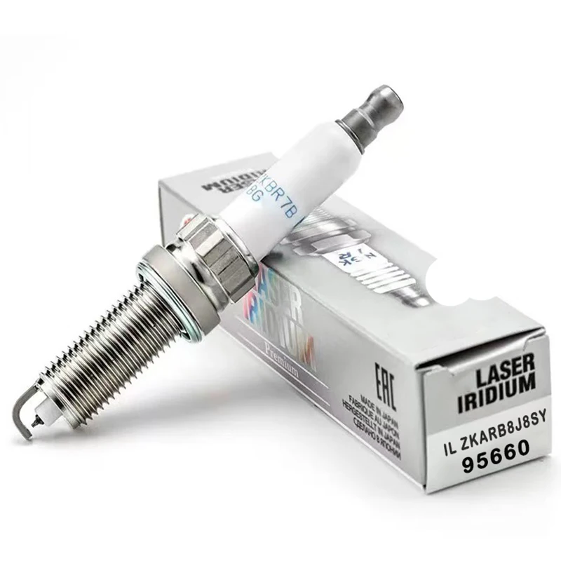

Иридиево-платиновая свеча зажигания ILZKAR8J8SY 95660 подходит для CRV, Crown, URV, Accord 1.5T, артикул 12290-5PA-A01.