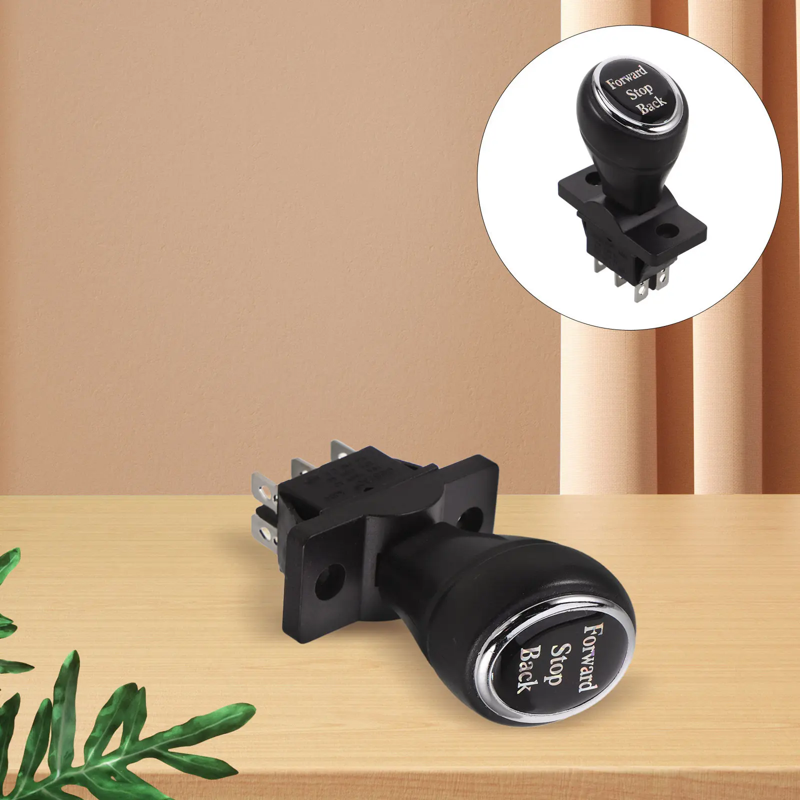 Electric Wheel Shift Rod for Kids Electric Cars Automatic Reset Joystick Forward Reverse Switch Children Gear Lever Replacement