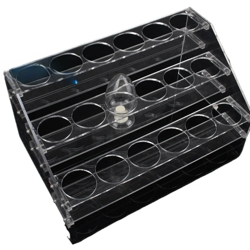 

Seed bottle, sample bottle display holder 125 250 500ml 12 15 18 hole subcline rack