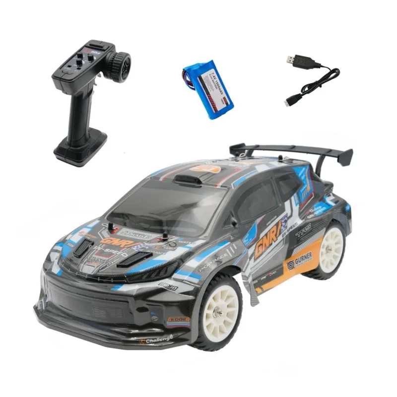 WOTT-1:12 Scale 2.4G Full Proportional 4WD Brushless RC Car 45KM/H With Gyro Metal Differential Drive Shaft RC Racing Vehicle