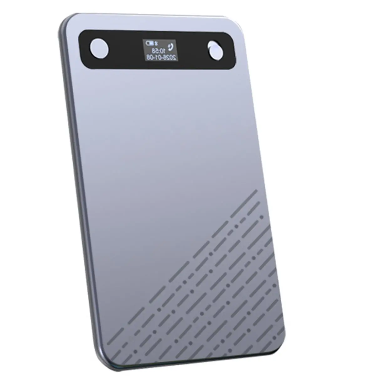 ChatGPT AI Translator with Smart Noise Reduction and Transcription Card-Style Meeting Records Bluetooth Magnetic