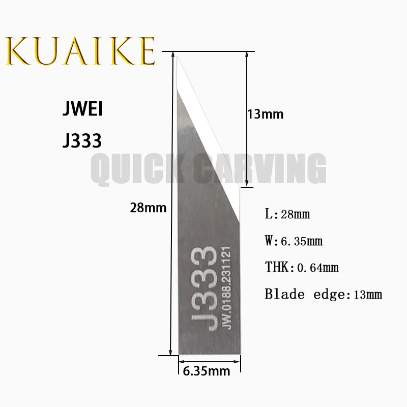 10PCS JWEI Oscillating Blade J333 J338 J341 J342 J343 J344 J347 J354 J349-1 Vibrating Blade CNC Cutter Engraving Cutting Blade