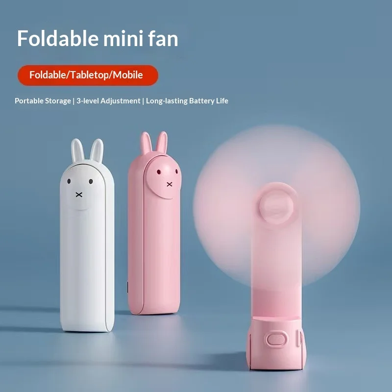 Mini Mini Fan  Handheld Fan  Folding Fan  Portable Portable  Outdoor  Long Battery Life