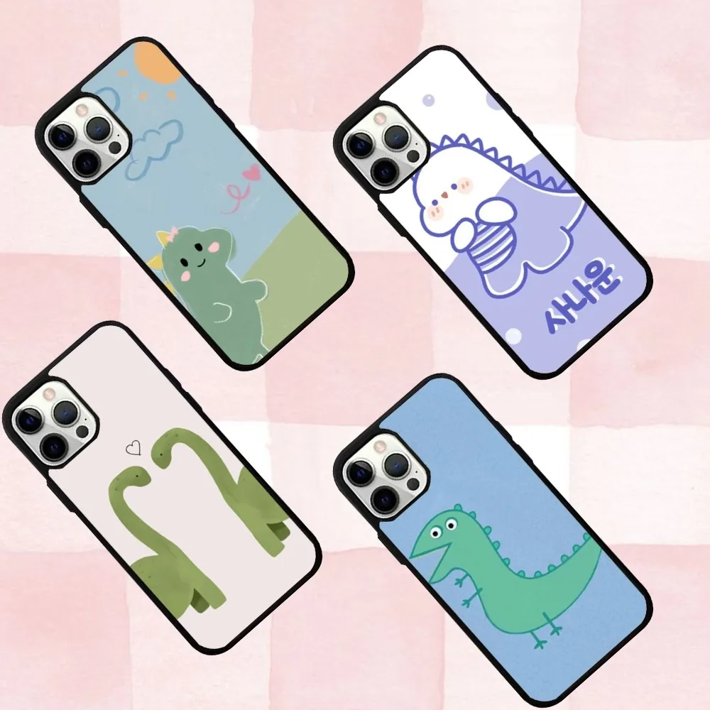 

Cute Cartoon Dinosaur Phone Case For IPhone 16,se4,15,Pro,Max,Case 14,Plus,13,12,11 Magesafe Magnetic Wireless Charge Cover