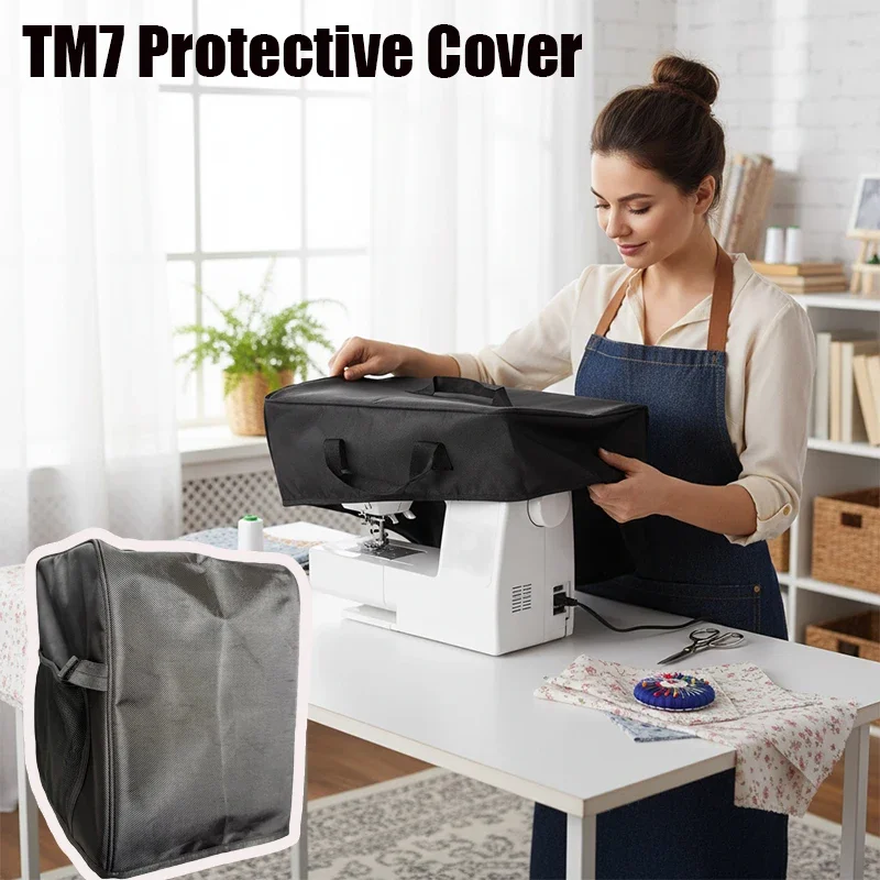 

Oxford Fabric TM7 Protective Cover For Protecting And Storing Your Food Processor Foldable Kitchen Black Protective Cover New