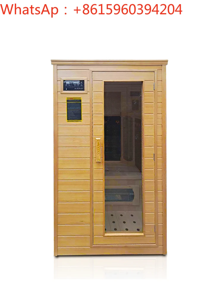 Far infrared family sauna, sweat steam room, beauty salon, whole body detoxification, double heating sweat steamer