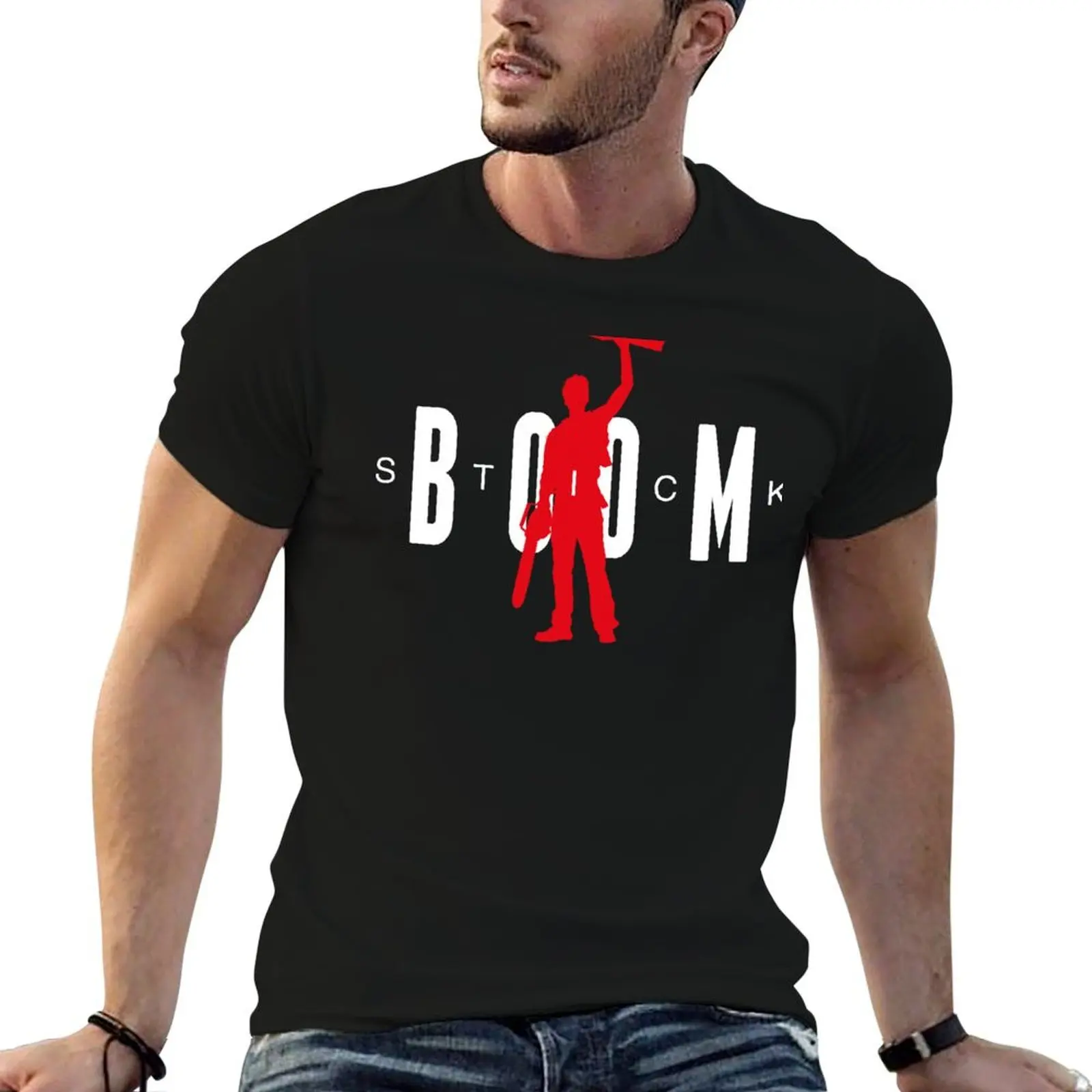 Boom Stick T-Shirt heavyweights custom t shirt mens graphic t-shirts anime