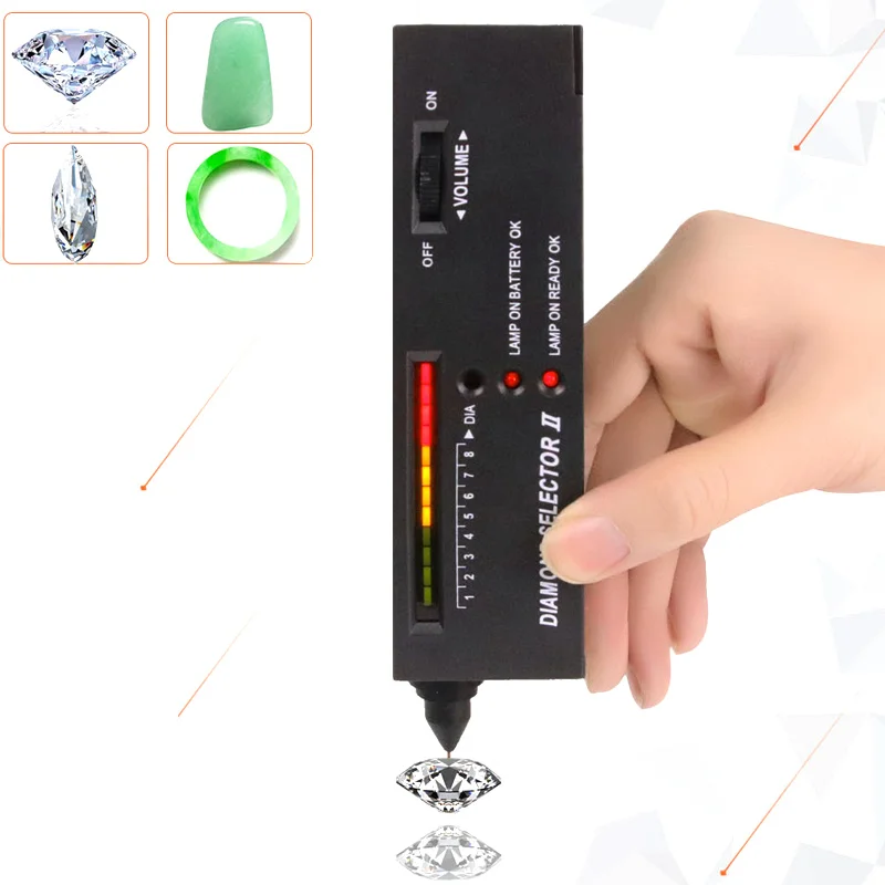 Diamond Gem Tester Selector with Case  Platform Jeweler Tool Platform Jeweler  Portable With Case