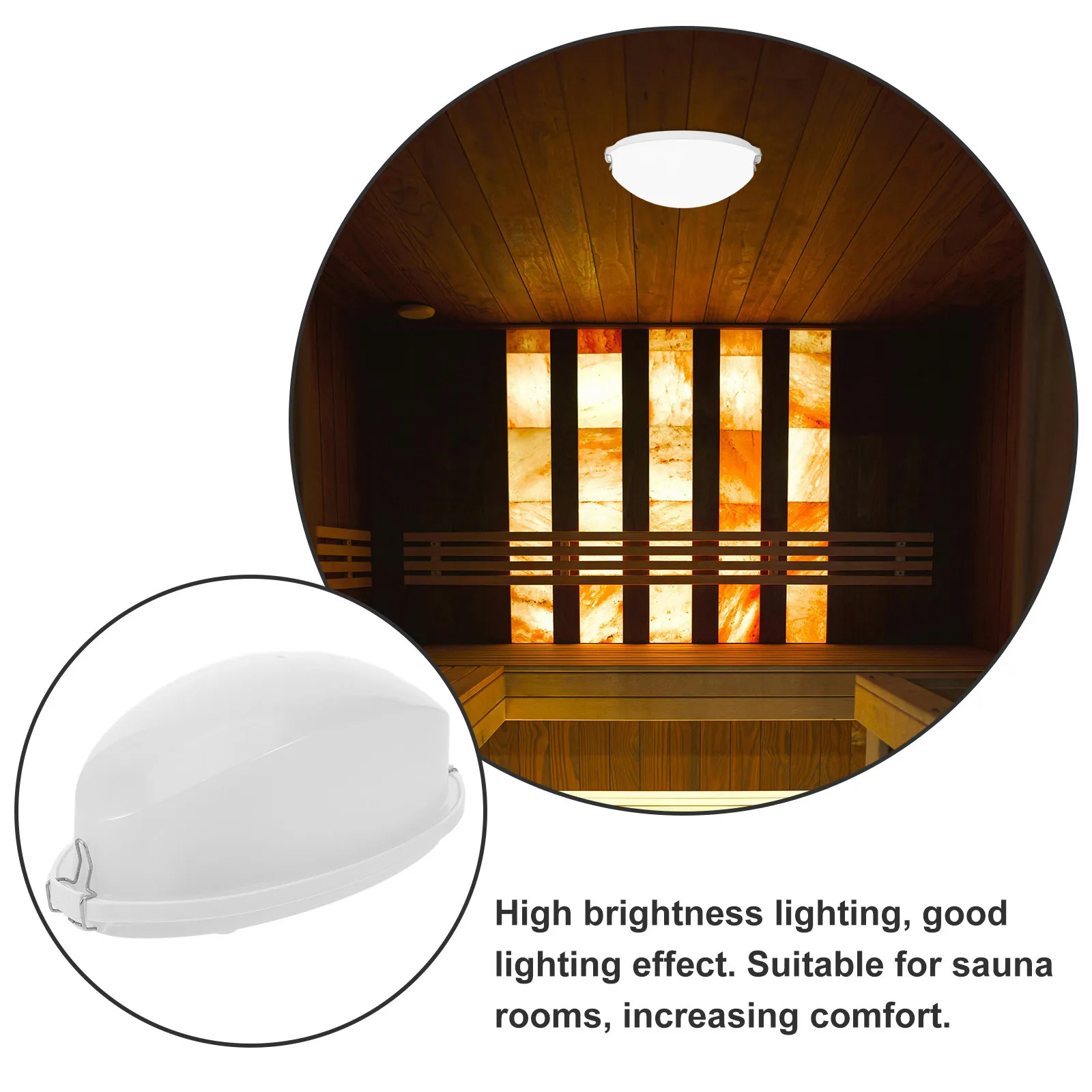 مصباح ساونا مقاوم للانفجار، مقاوم للماء، ضوء غرفة البخار، مضاد للانفجار، جدار جبل للحمام، سبا، غرفة العلاج بالمياه