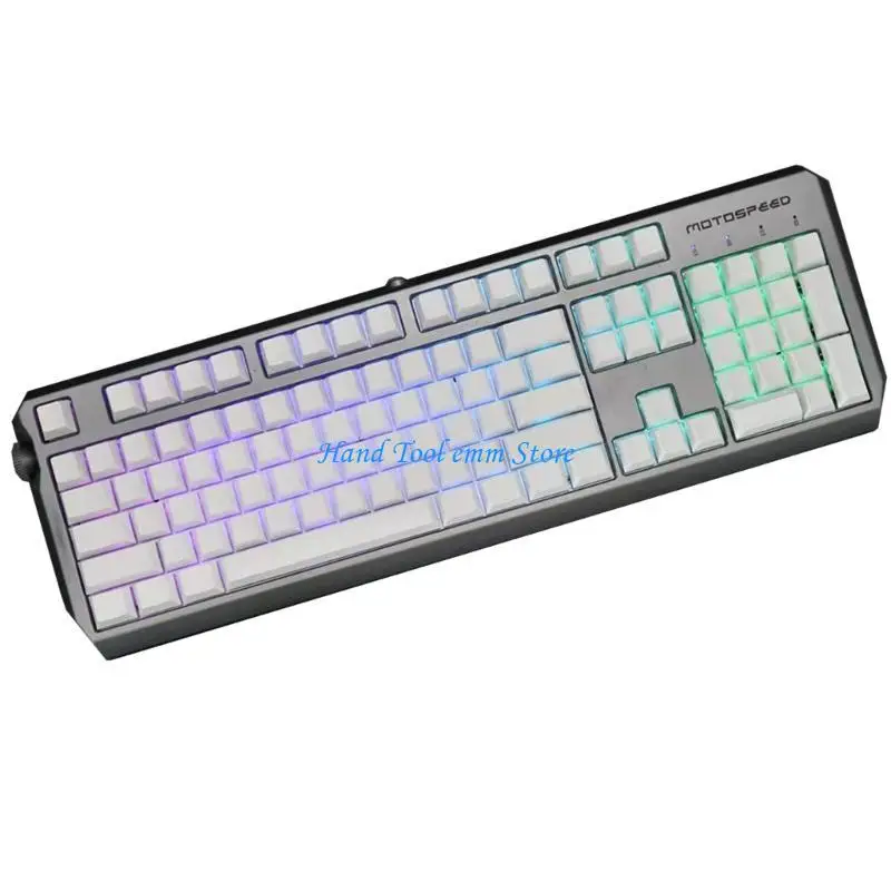 

H37F 108Keys PBT Keycap OEM XDA Profile Not Engraving Blank Cover Unique Character Button for Mechanical Keyboard