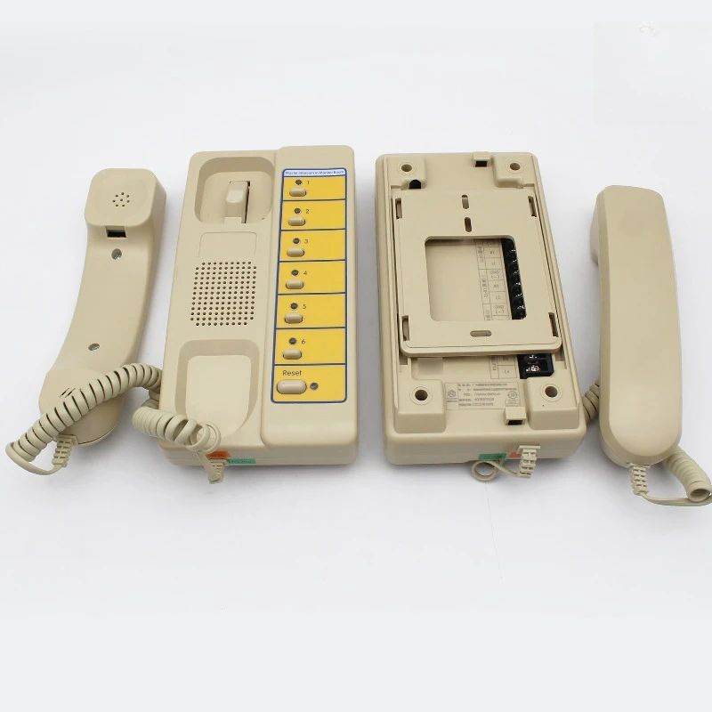 Elevator Monitoring Room Intercom Host Compatible TK-T12 NKT Series Intercom System Accessories
