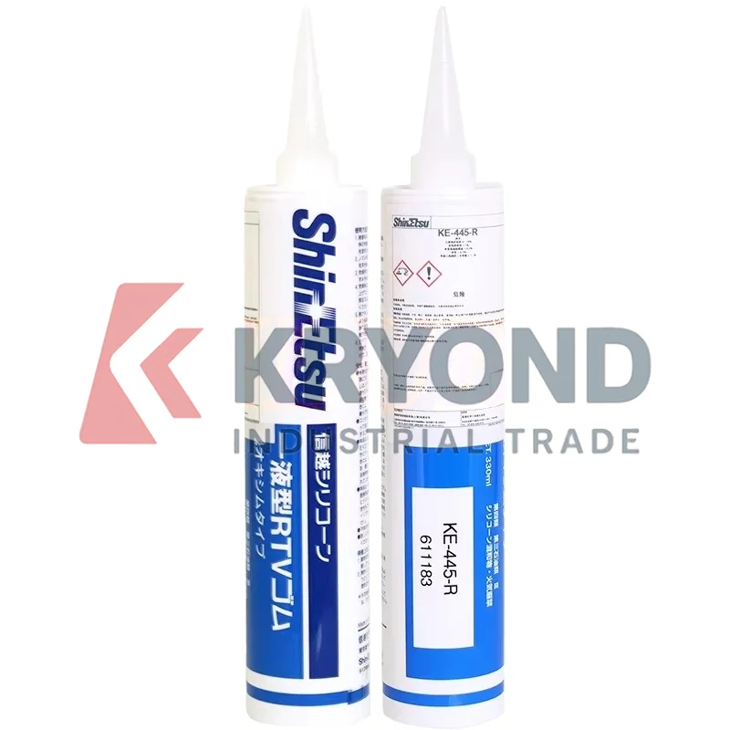 ShinEtsu KE-445-B/T/R/W Insulation Sealing Quick Drying Silicone Curing Agent KE 445 KE445 Original Product for Industrial Use