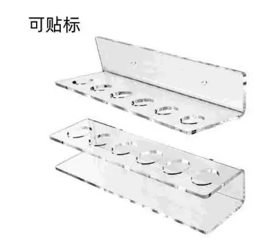 

2Pcs Acrylic Pool Cue Rack Wall Mount Holder Space Saving Storage Holds 6 Billiard Cues for Rooms Plastic Display Case