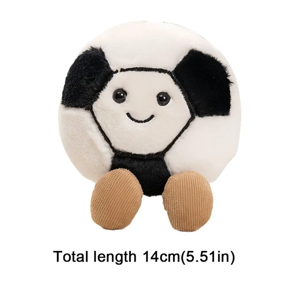 Nieuwe PP Katoenen Bal Knuffels Kawaii Gevulde Pluche Voetbal Basketbal Babypop Glimlach Leuke Lange Benen Bal Pop Verjaardagscadeau