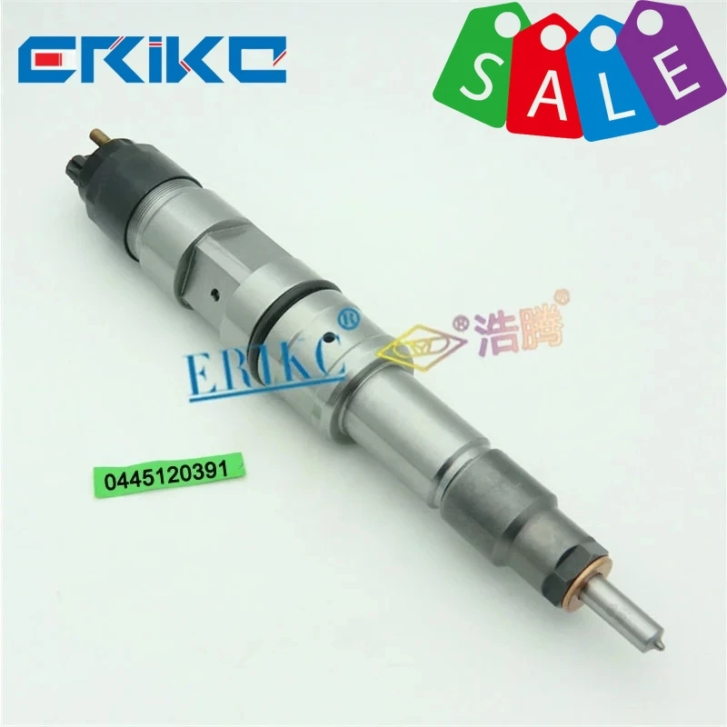 

0445120391 Injector Assembly Injector 0 445 120 391 Common Rail Injector Assembly 0445 120 391 for Weichai Heavy Trucks