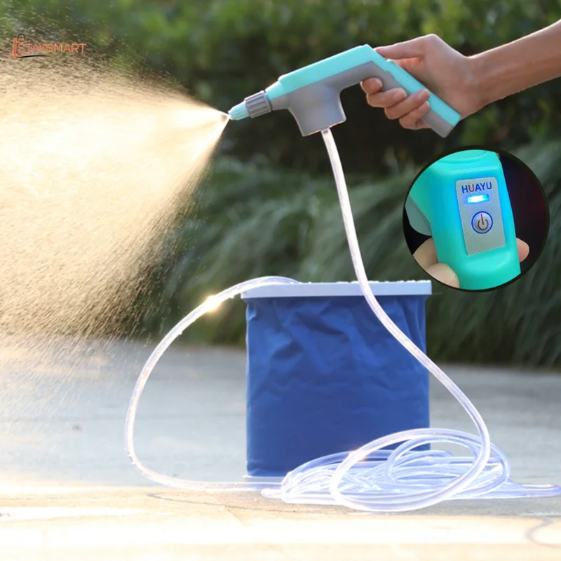 

Automatic Electric High Pressure Pump Sprayer for Home Garden Plant Car Washing Watering and Sprinkler Watering Needs