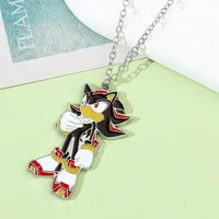 Sonics Fashion Necklace Anime Movie Derivative Peripherals Accessories Jewelry Necklaces Pendant Valentine's Day Birthday Gifts