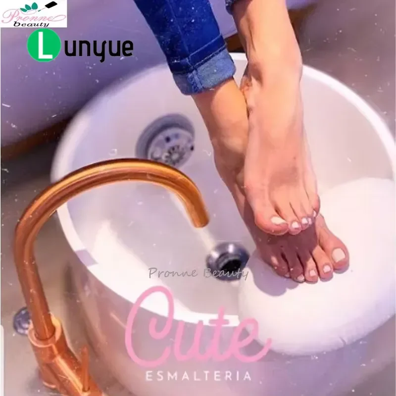 Luxury Round Square Ceramic Foot Spa Bathtub Bowl High Quality Soaking Basin for Home Bathroom Relaxation Pedicure Care