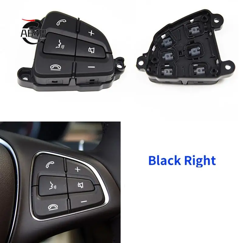 

A64P-Multifunction Steering Wheel Control Switch Buttons For Mercedes BENZ C GLC Class A0999050200 A0999050300