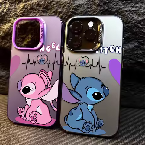 Cartoon Stitch Case for Samsung Galaxy A16 A06 A55 A35 A25 A15 A05 A05S A54 A34 A24 A14 A73 A53 A33 A23 A13 A52 A32 A52S A22