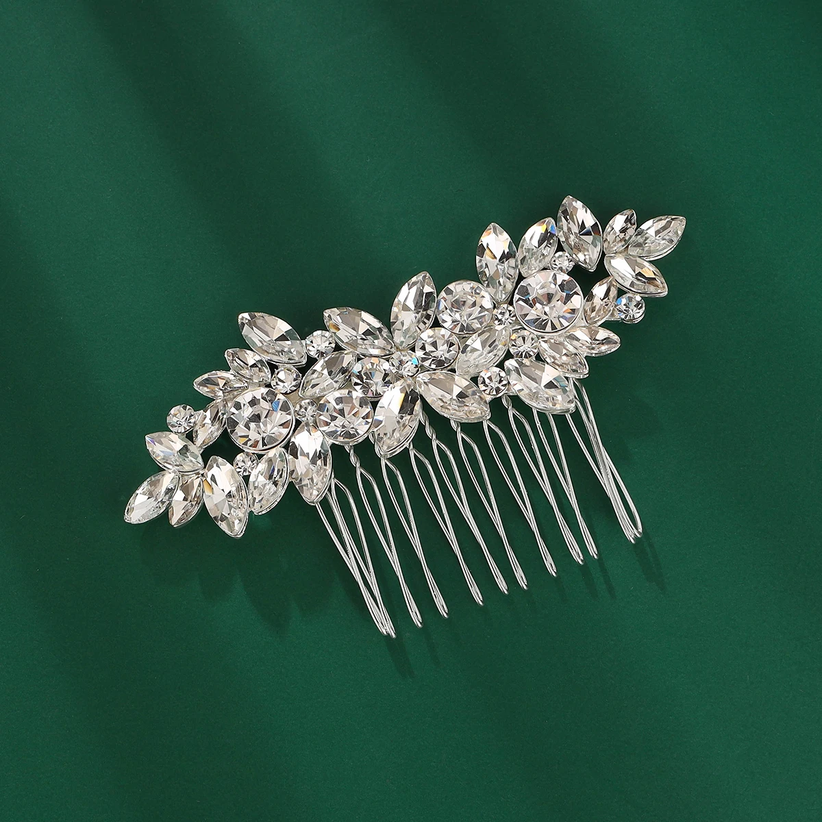 Elegant Rhinestone Bridal Hair Comb  for Wedding Hair Accessories