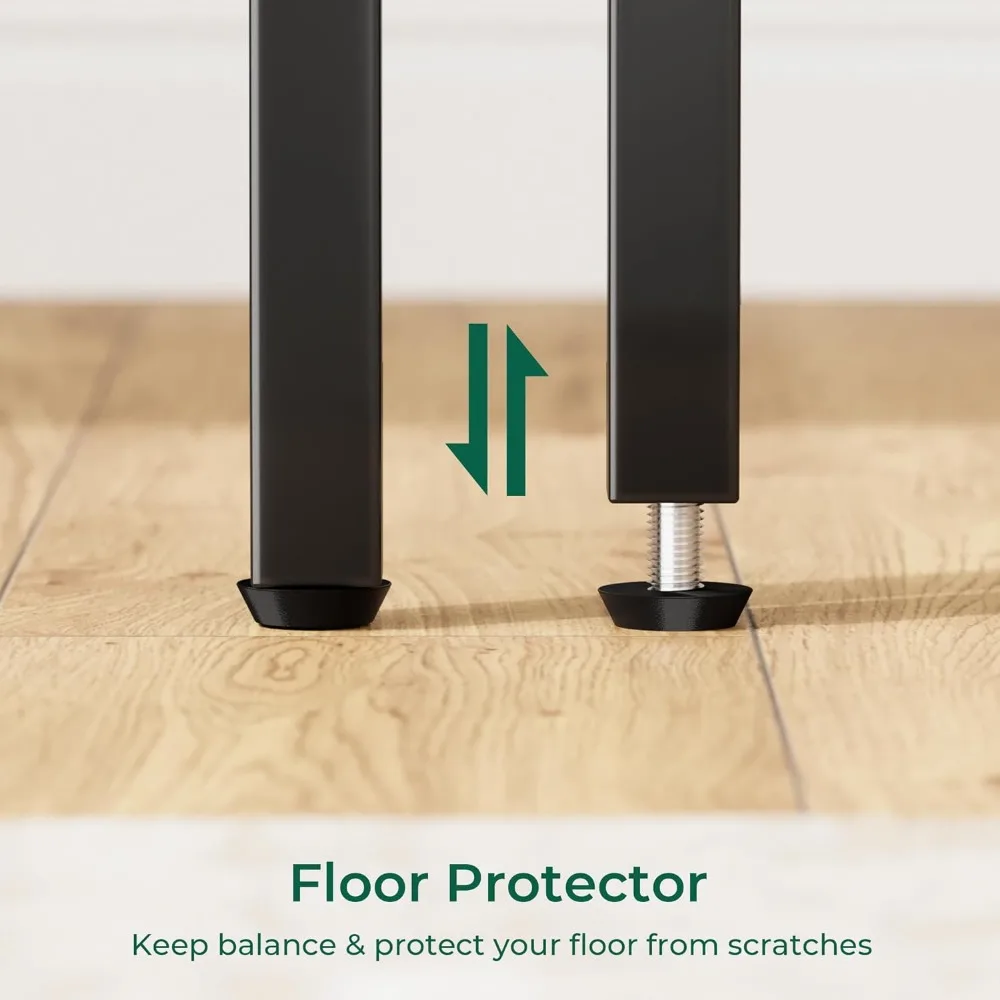 L Shaped Computer Desk with Reversible Storage Shelves, Gaming Corner Desk for Home Office, Writing Study Desk with Metal Frame