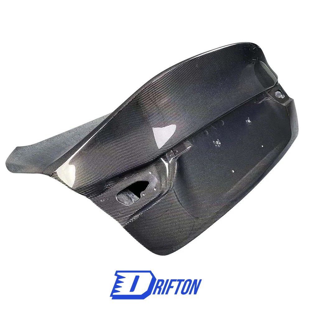 

[free ship] CSL Style Rear Trunk For Infiniti Q50 Carbon Fiber Duck Tail Bootlid High Kick Boot Lid Deck Rear Gate