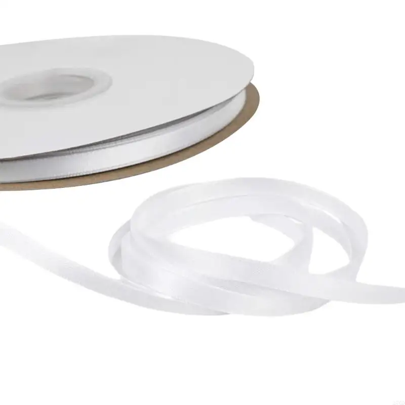 Multipurpose 0.6cm Polyester Ribbon 1 Yard Continuous Length Suitable For Crafting And Fashion Accessories