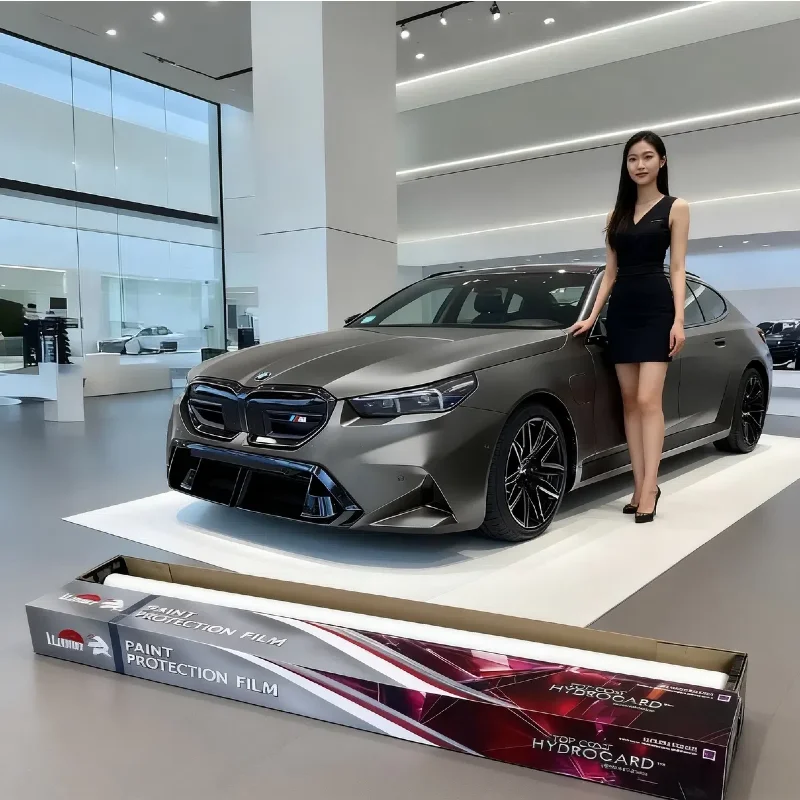 

LLumar оригинальная матовая прозрачная атласная пленка из ТПУ PPF для защиты автомобильной краски, самовосстанавливающаяся, против пожелтения, гидрофобная