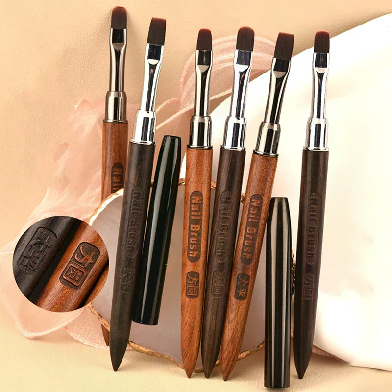 1PCS Dental Resin Brush Pens Porcelain Teeth Shaping Nylon Dentistry Adhesive Composite  Tools Nail Art DIY Painting