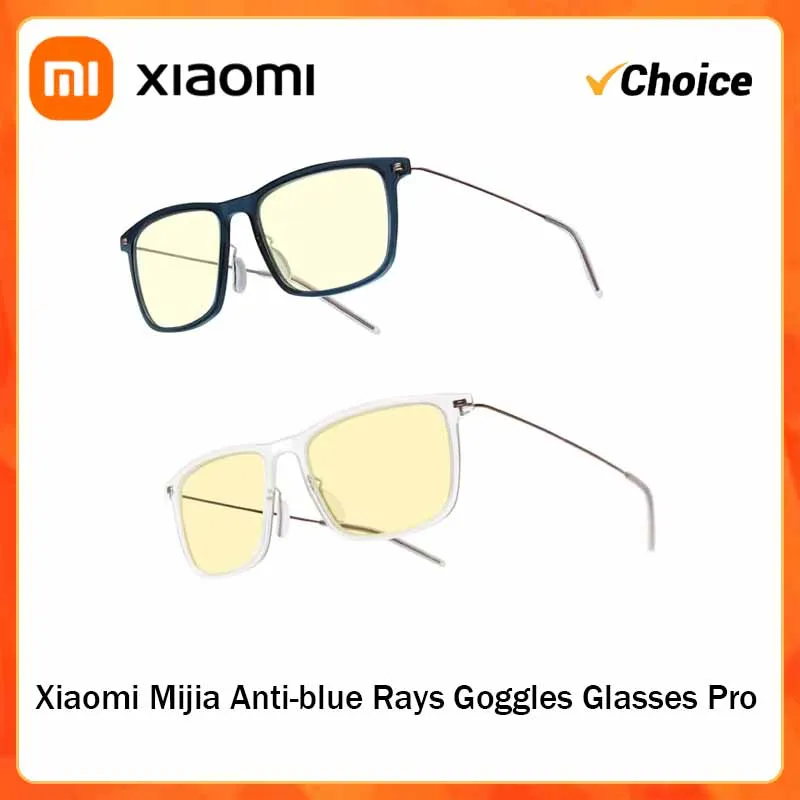 

Xiaomi Mijia Anti-blue Rays Goggles Glasses Pro Eye Protector Ultralight Anti-UV Glasses for Play Computer Phone Driving