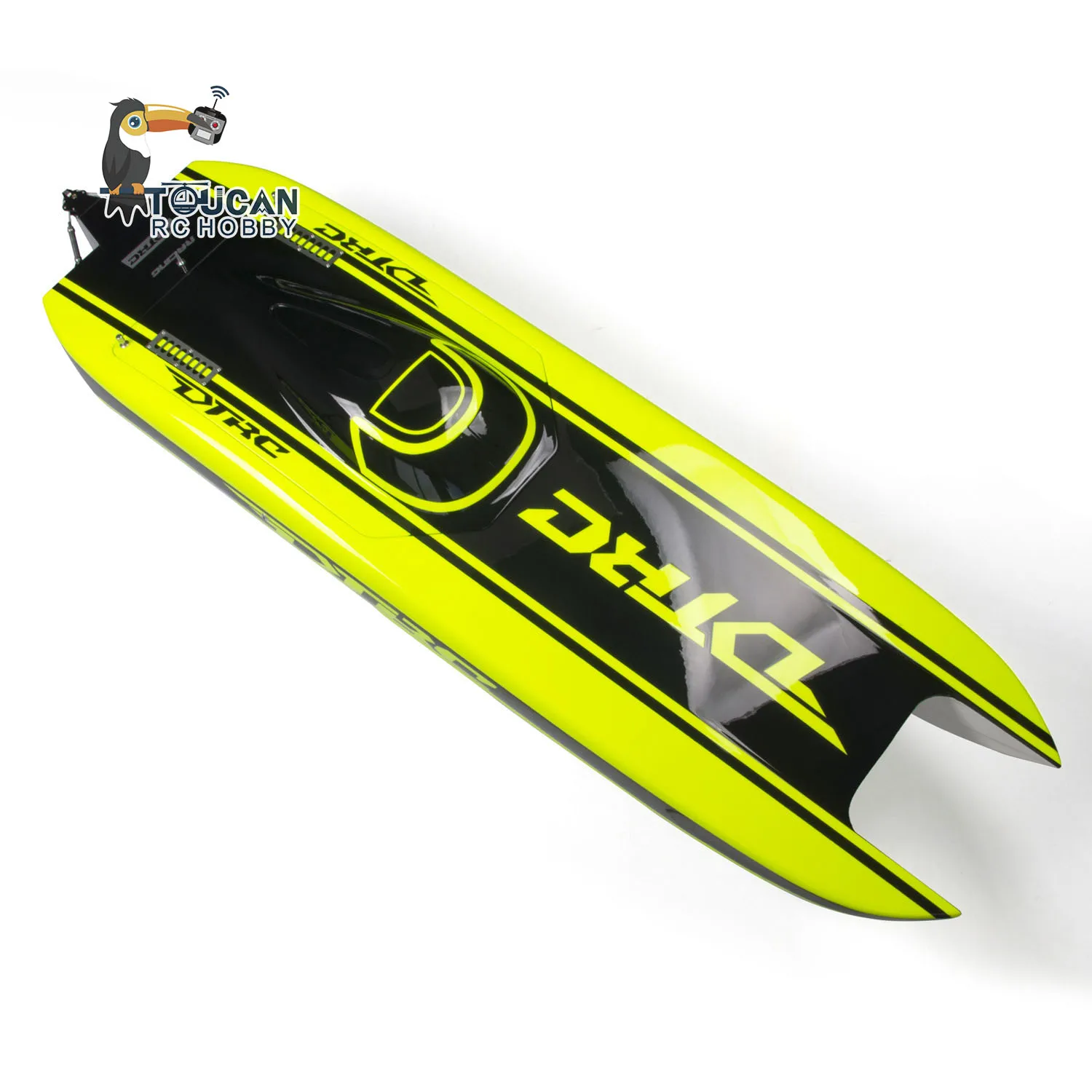 E51 fibra de vidrio eléctrico PNP RC barco doble Motor Servo ESC hélice para aficionados de carreras de agua