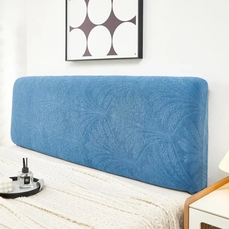 Funda protectora para cabecera de cama, cubierta moderna a prueba de polvo, cubierta trasera para cama, fundas para cabezales de cama tapizadas elásticas y extraíbles lavables