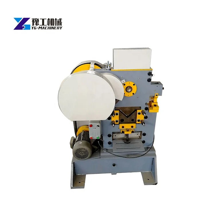 YG Multifunctional Notching Ironworker Iron Punch Iron Worker Machine