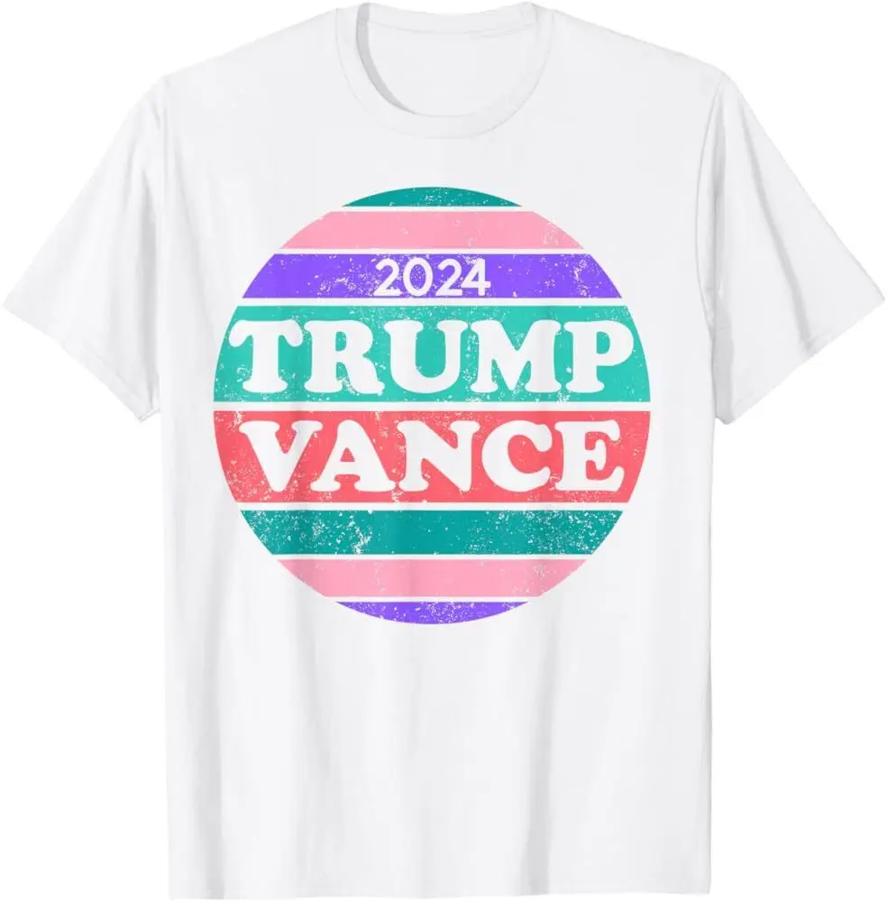 Donald Trump And JD Vance Election 2024 T-Shirt Anime pattern clothing Y2K top summer short sleeveAnime Graphic T-shirts for Men