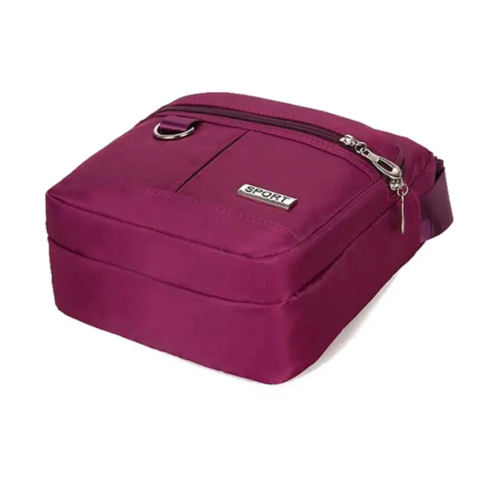 Männer Tasche Koreanische Version Casual Große Kapazität Multi Schicht Wasserdicht Eine Schulter Schräge Straddle Tasche Männer Und Frauen Busine – Detail 13