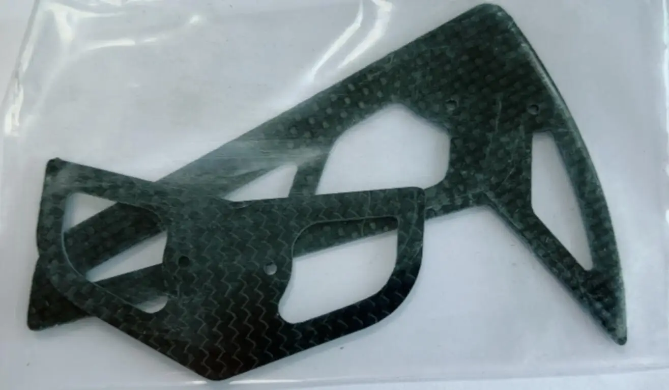 Carbon Stabilizer 1.2mm Tail Fin for T-REX ALIGN Tarot KDS ALZ Turnigy 450 V2 SE PRO 450V3 RC Helicopter HELI H45032