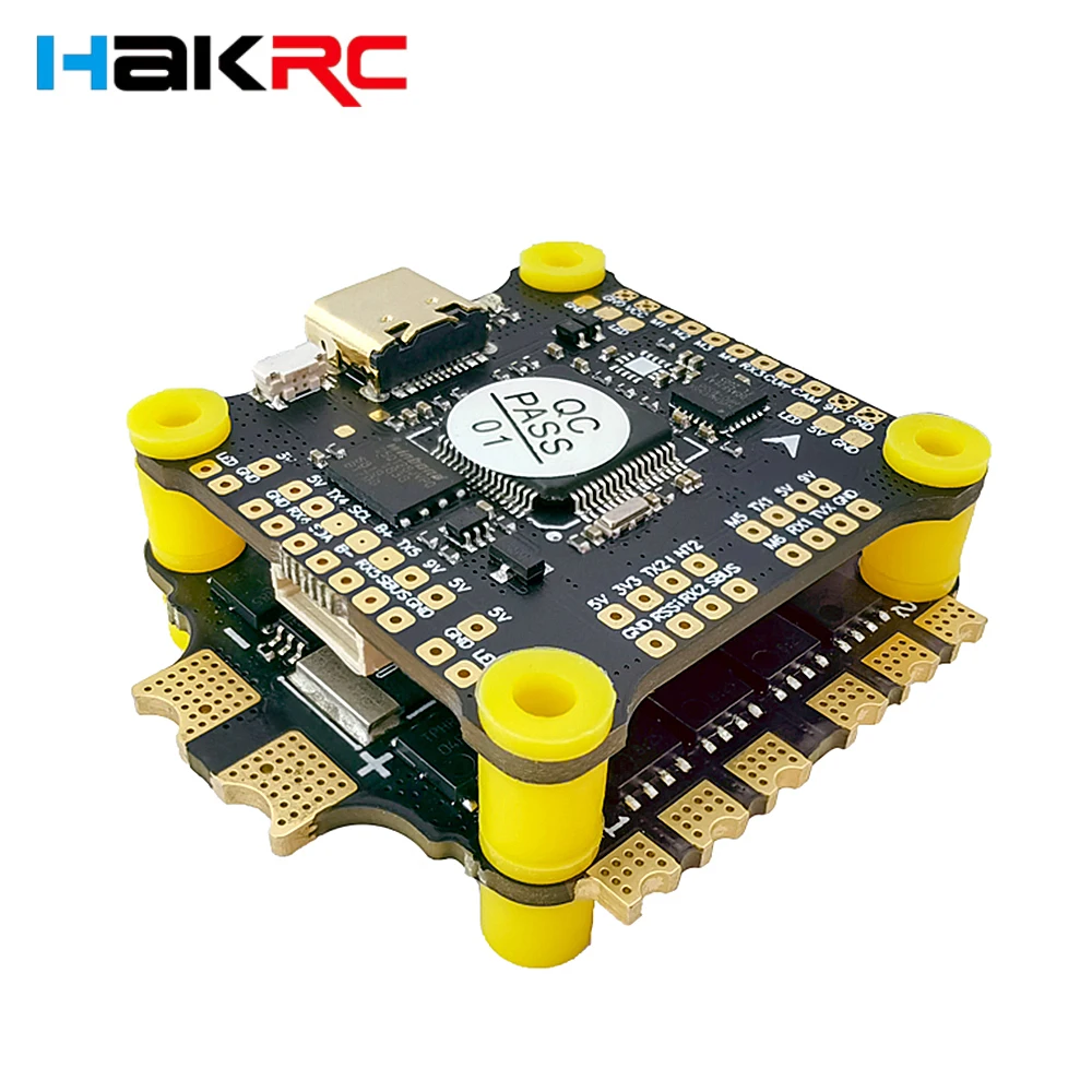 

HAKRC F405 F4 DJI Flight Control W/ BLHeli 8bit 45A 32bit 60A 4in1 ESC DShot150/300/600/1200 PWM 3-6S for RC FPV Racing Drone