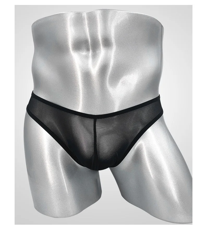 Men‘s Jock Strap Mesh Breathable Thongs Backless Open Crotch Pouch Jockstrap Briefs Thong Underwear Pump Man Underpants