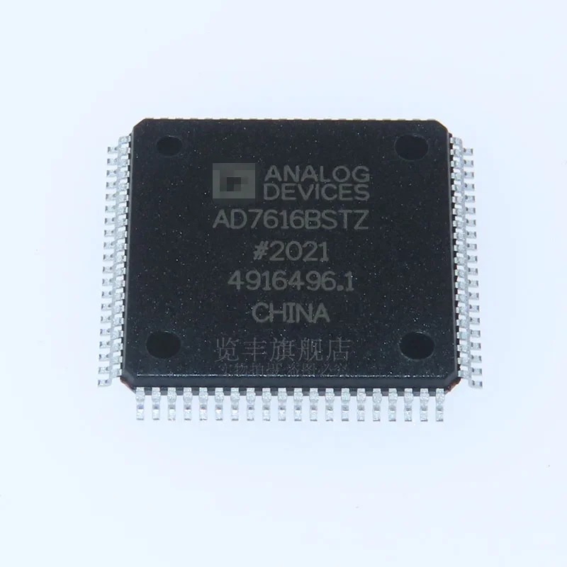 (YTT)AD7616BSTZ-RL LQFP80 Converter IC 16 Channel DASAD7616BSTZ Chip