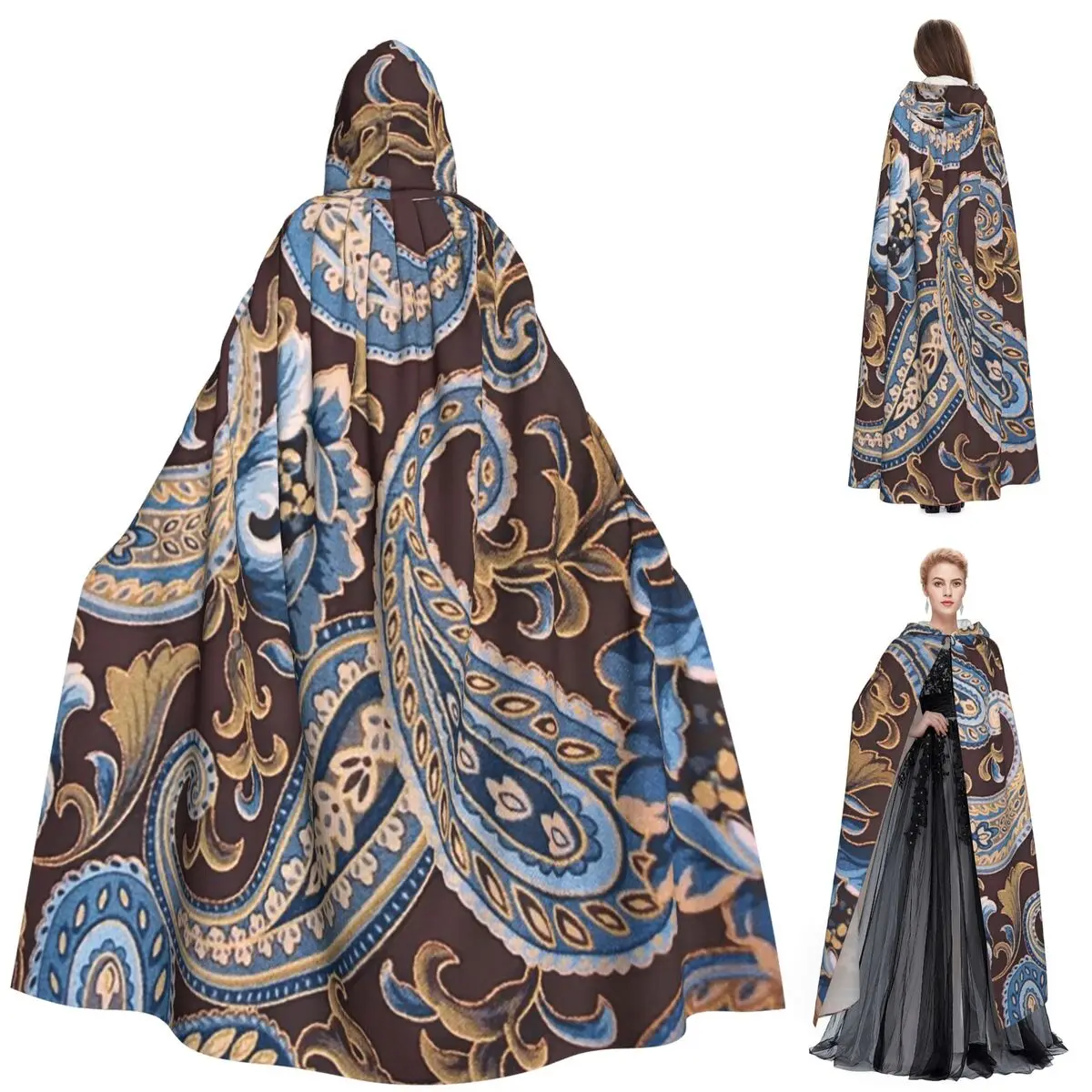 

Плащ ведьмы, средневековый костюм, накидка для косплея, пальто на Хэллоуин для взрослых, унисекс