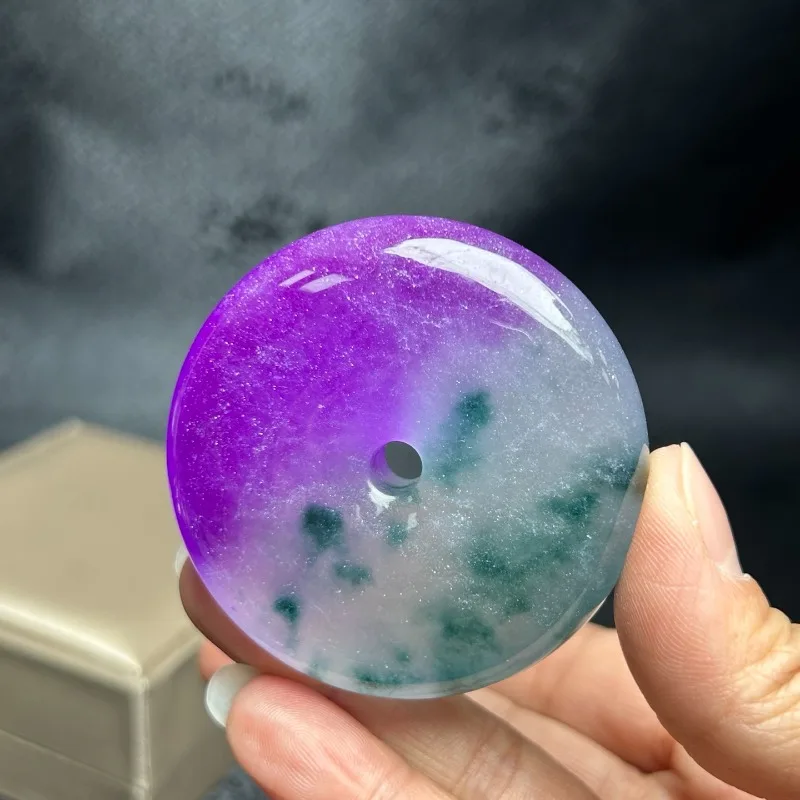 

Новый кулон-застежка из натурального высококачественного ледяного камня, простой и модный кулон в этническом стиле