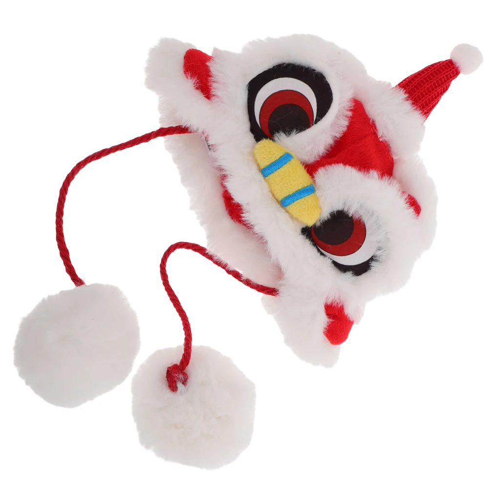 

Adorable Pet Hats Dog Hat Cartoon Cap Decorative Puppy Headgear Warmth Comfort Cosplay Accessories Birthday Party Dog
