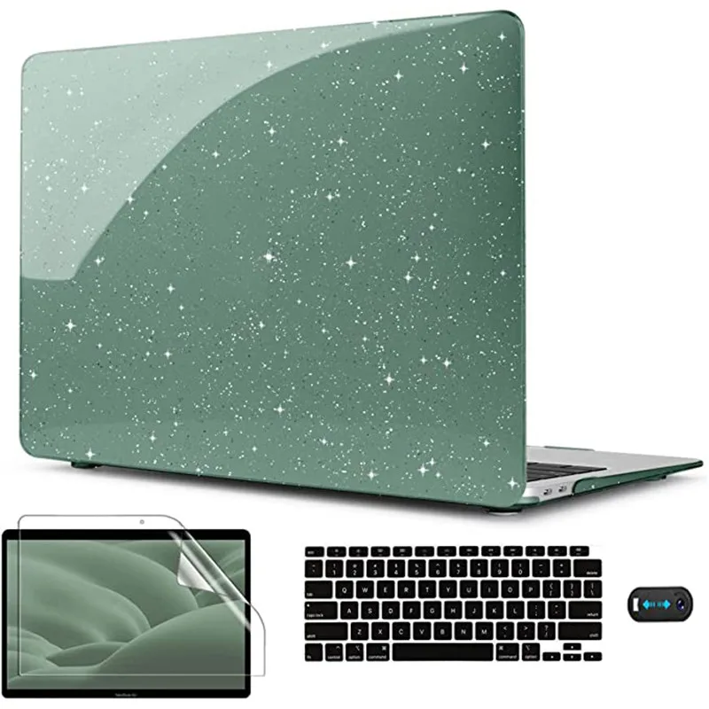 2023 neue Laptop Glitter Fall Für Macbook Pro 14 Fall A2779 Für Macbook Air M2 13,6 A2681 Mac Buch M1 Chip pro 16 13 Zoll Abdeckung