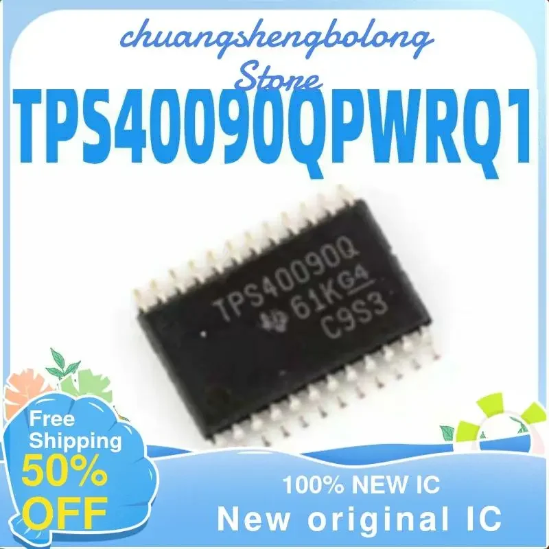 5PCS TPS40090QPWRQ1 TPS40090Q TSSOP24 Voltage regulator chip New original IC