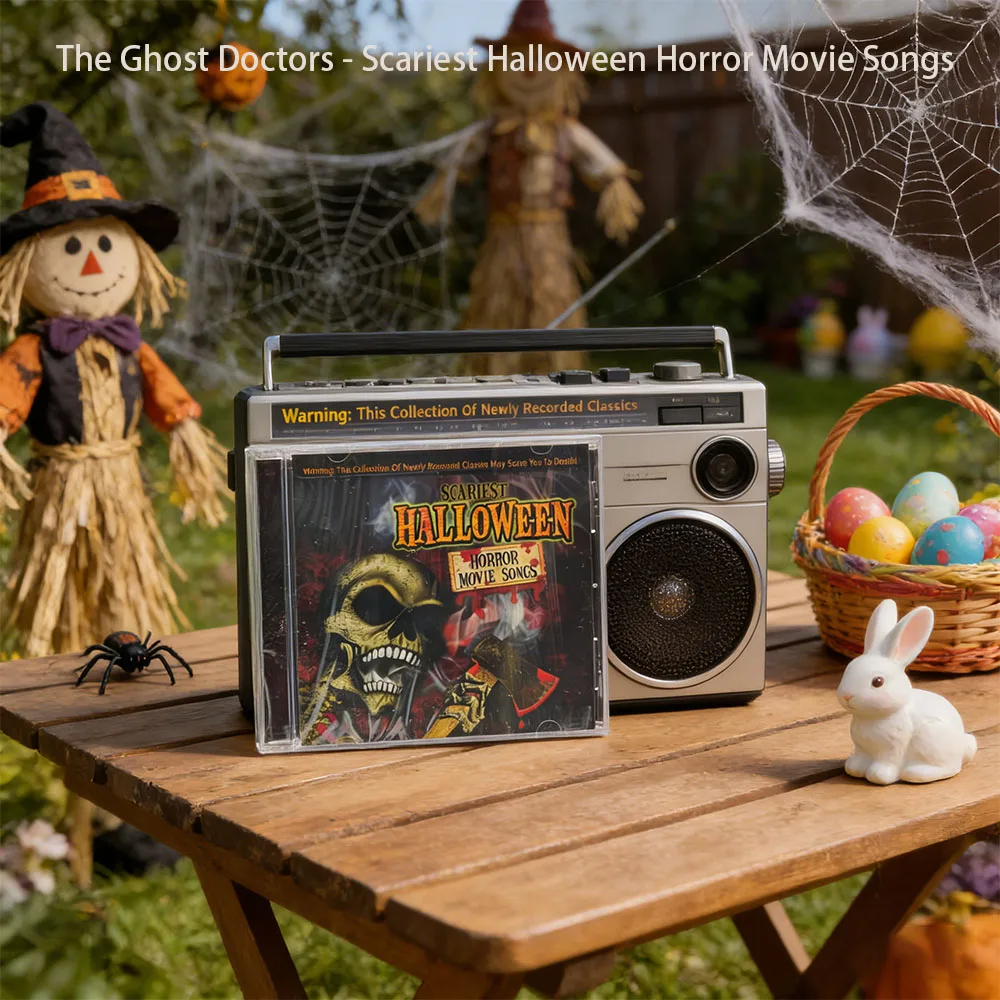 

CD The Ghost Doctors Halloween Horror Movie Songs An Exclusive Sound Effect Tool for Halloween Parties and Haunted House Setup