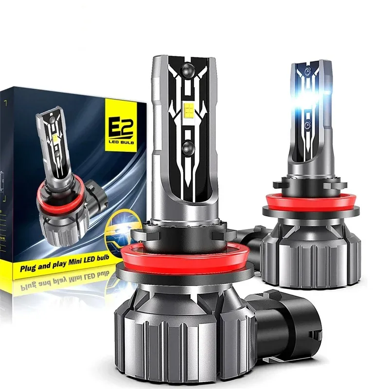 

Светодиодная автомобильная лампа 100W CN360 E2 H4 H7 H11 Plug & Play, сверхъяркая, для ближнего/дальнего света, 12V, для модернизации передних фар